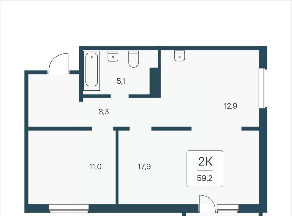 квартира г Новосибирск Заельцовская ул Кедровая 80/3 фото 1