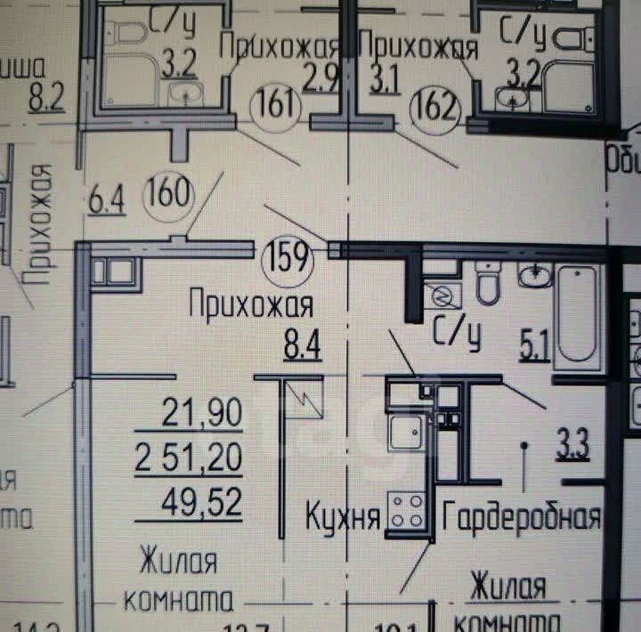 квартира г Ижевск р-н Устиновский ул Архитектора П.П.Берша 42 фото 2