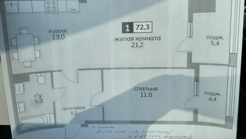 квартира г Ставрополь ул Серова 468/3 фото 1