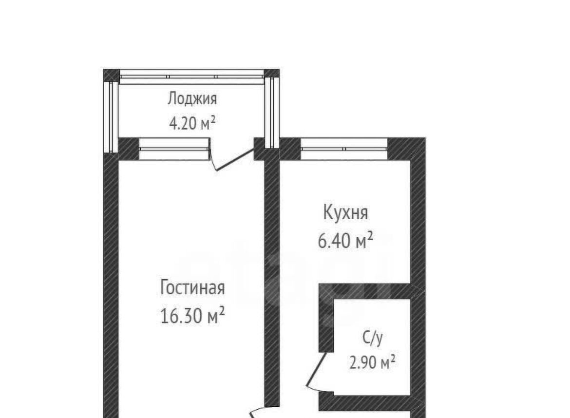 квартира г Краснодар р-н Прикубанский ул им. Герцена 194 фото 19