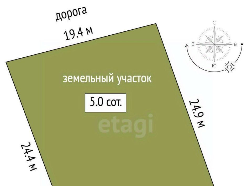 дом г Тюмень р-н Центральный снт Салют ул Вишневая фото 2