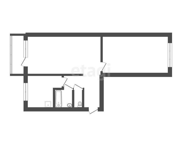 квартира г Бийск ул Александра Радищева 4/1 фото 14