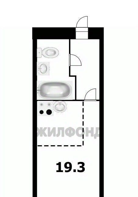 квартира г Новосибирск ул Виктора Уса 7 Площадь Маркса фото 5