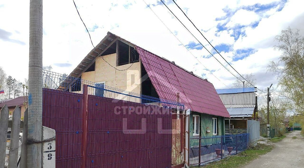 дом г Екатеринбург Машиностроителей снт Пенсионер 9 КС, 129 фото 1