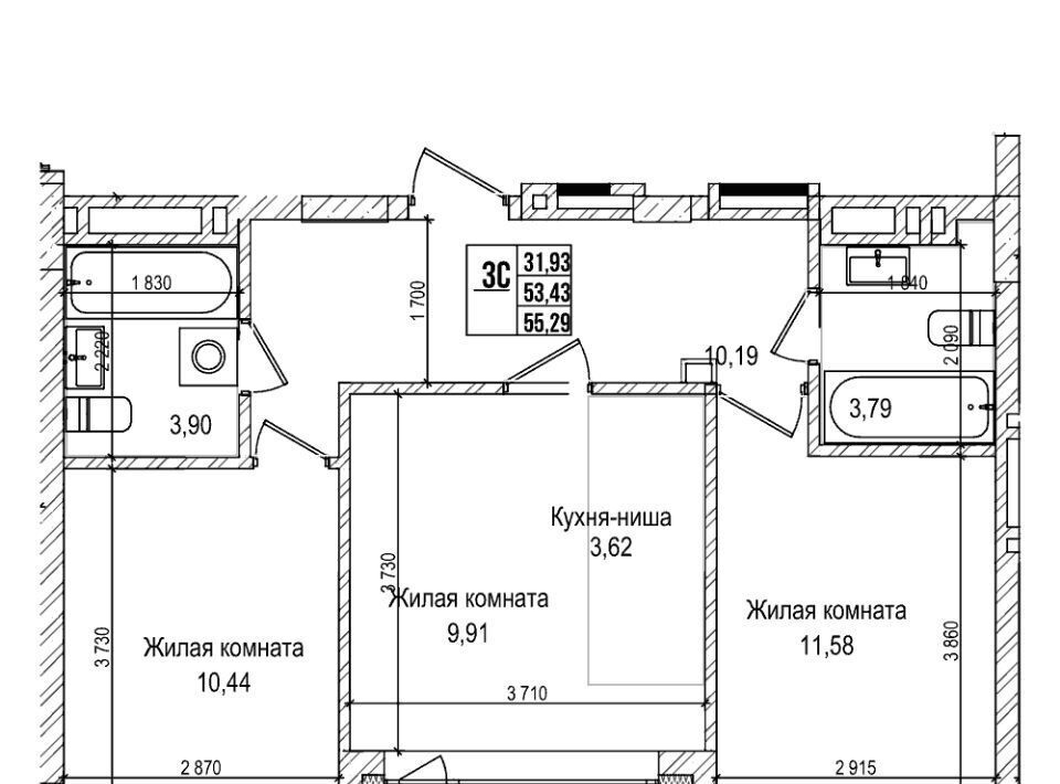 квартира г Новосибирск метро Площадь Гарина-Михайловского пер Комсомольский Проспект жилой комплекс фото 1