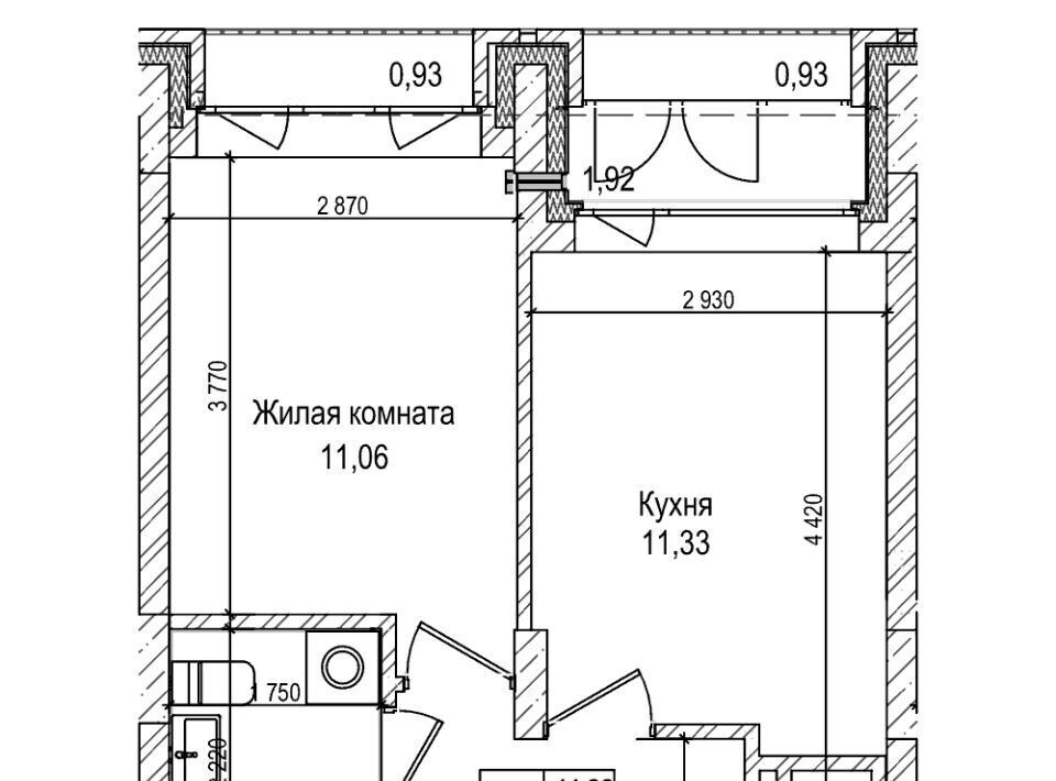 квартира г Новосибирск метро Площадь Гарина-Михайловского пер Комсомольский Проспект жилой комплекс фото 1