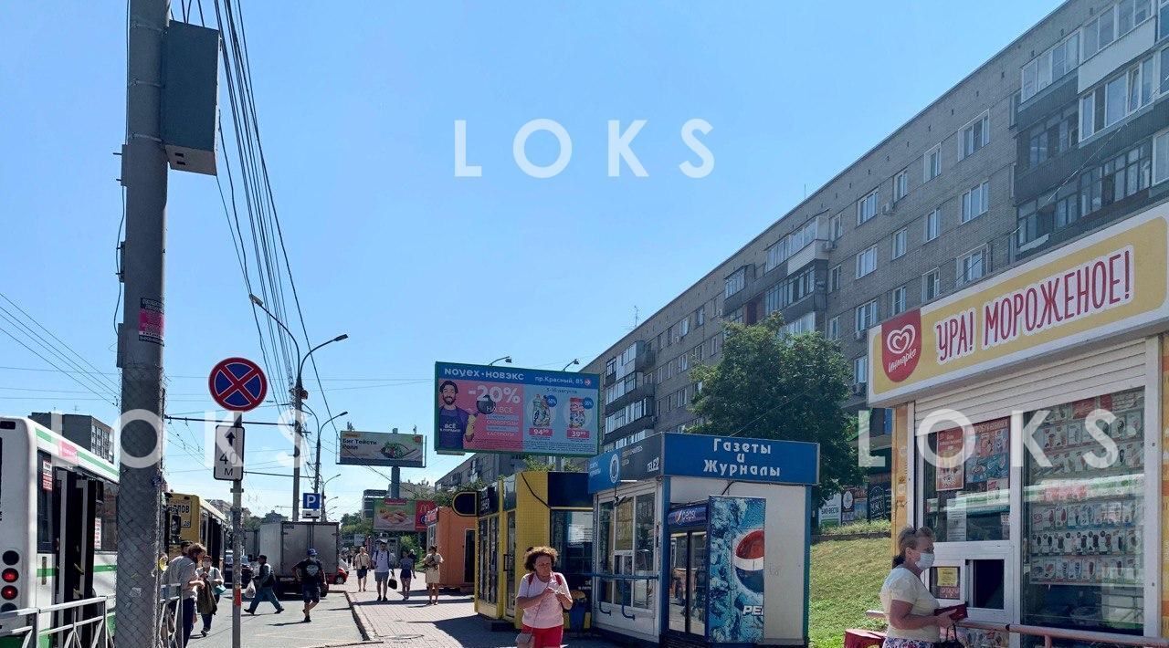 торговое помещение г Новосибирск Гагаринская пр-кт Красный 85а фото 1