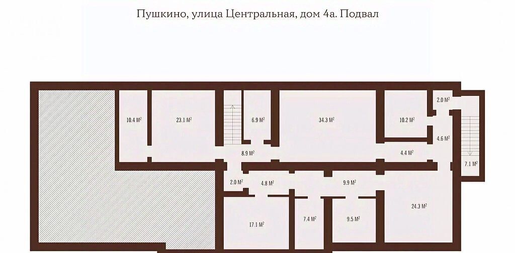 офис г Пушкино микрорайон Кудринка ул Центральная 4а фото 35