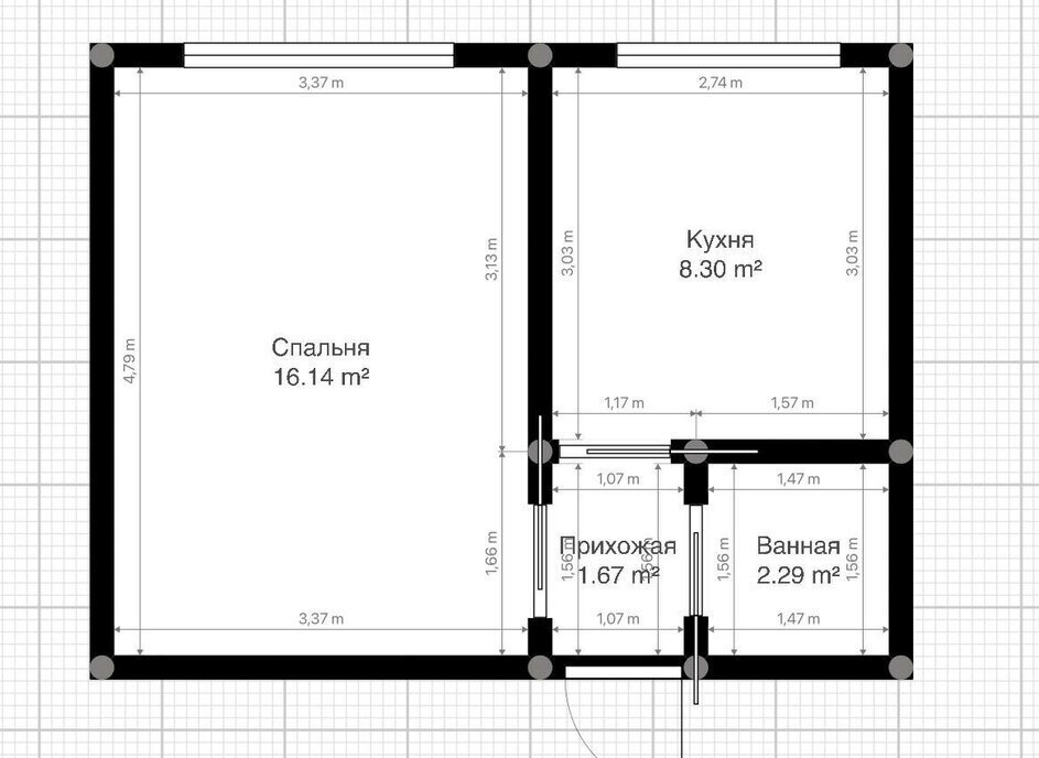 квартира г Нальчик ул Ватутина 20 фото 19