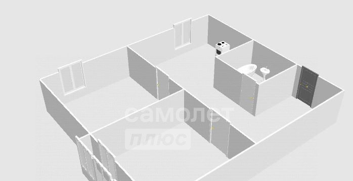 квартира г Октябрьский 35-й микрорайон 10 фото 7