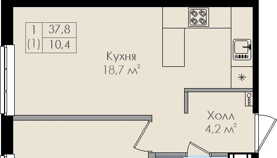 квартира г Великий Новгород наб Колмовская 91 ЖК «Барселона» фото 2