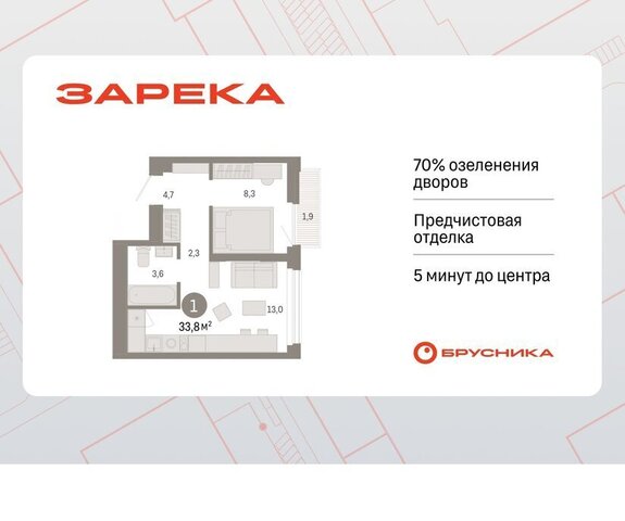 ЖК «Зарека» Центральный административный округ фото
