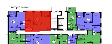 квартира г Красноярск р-н Свердловский Тихие зори ул Лесников 51 фото 3