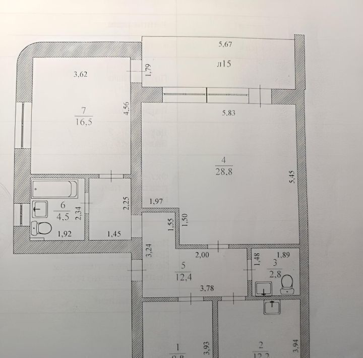 квартира г Ульяновск р-н Ленинский пр-кт Нариманова 89а фото 16