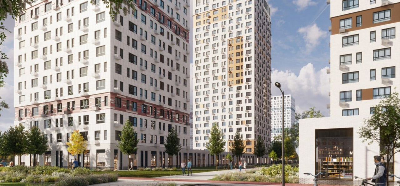 квартира г Пушкино проезд 2-й Фабричный ЖК «Фабрикант» корп. 2 фото 12
