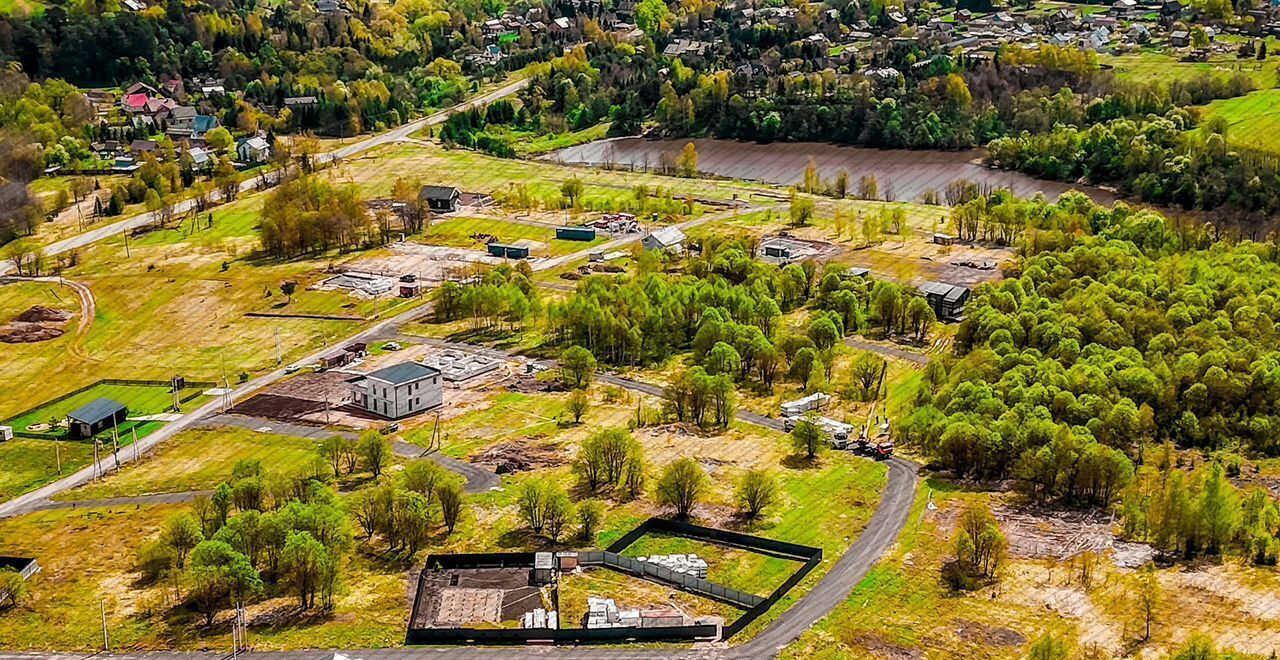 земля городской округ Одинцовский г Звенигород 45 км, коттеджный пос. Лесное Озеро, Минское шоссе фото 6