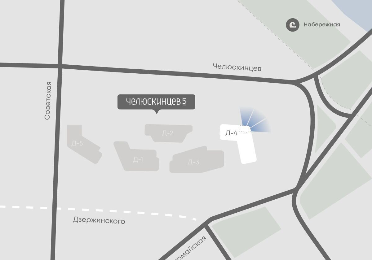 квартира г Тюмень р-н Центральный ул Челюскинцев 2 Центральный административный округ фото 2