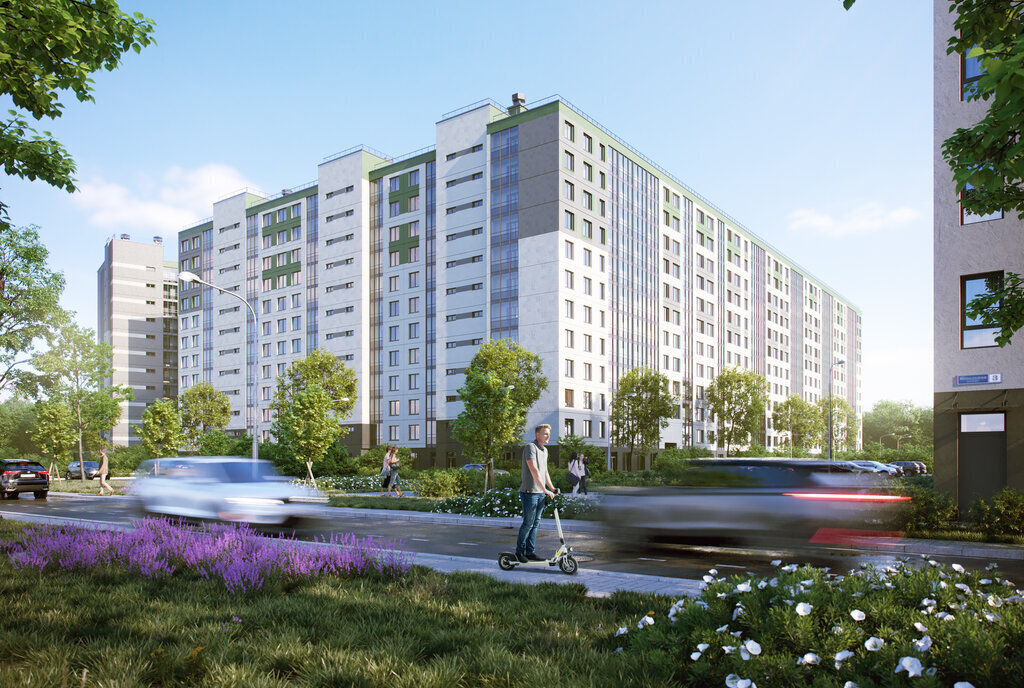 квартира г Санкт-Петербург п Стрельна городок Жилой метро Купчино квартал Аэросити 4, посёлок Шушары фото 2