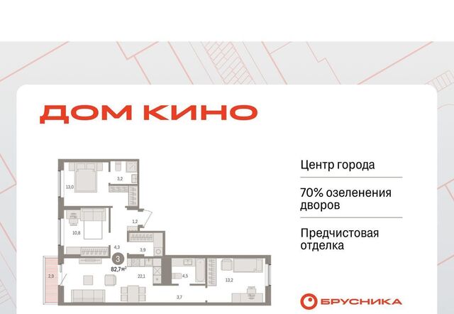 Центральный ЖК «Дом Кино» жилрайон фото