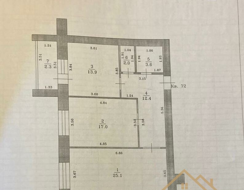 квартира г Казань метро Горки р-н Советский ул Даурская 35а микрорайон Родина м-н фото 2