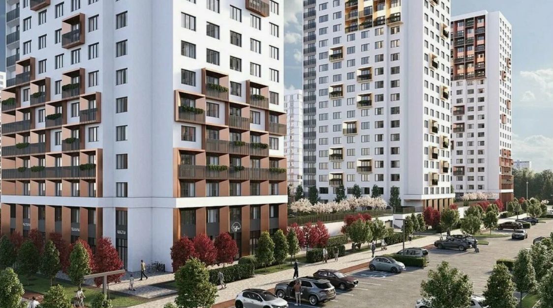 квартира г Тюмень р-н Калининский ул Ильи Кургузова 14 ЖК «Отличие» Калининский административный округ фото 6