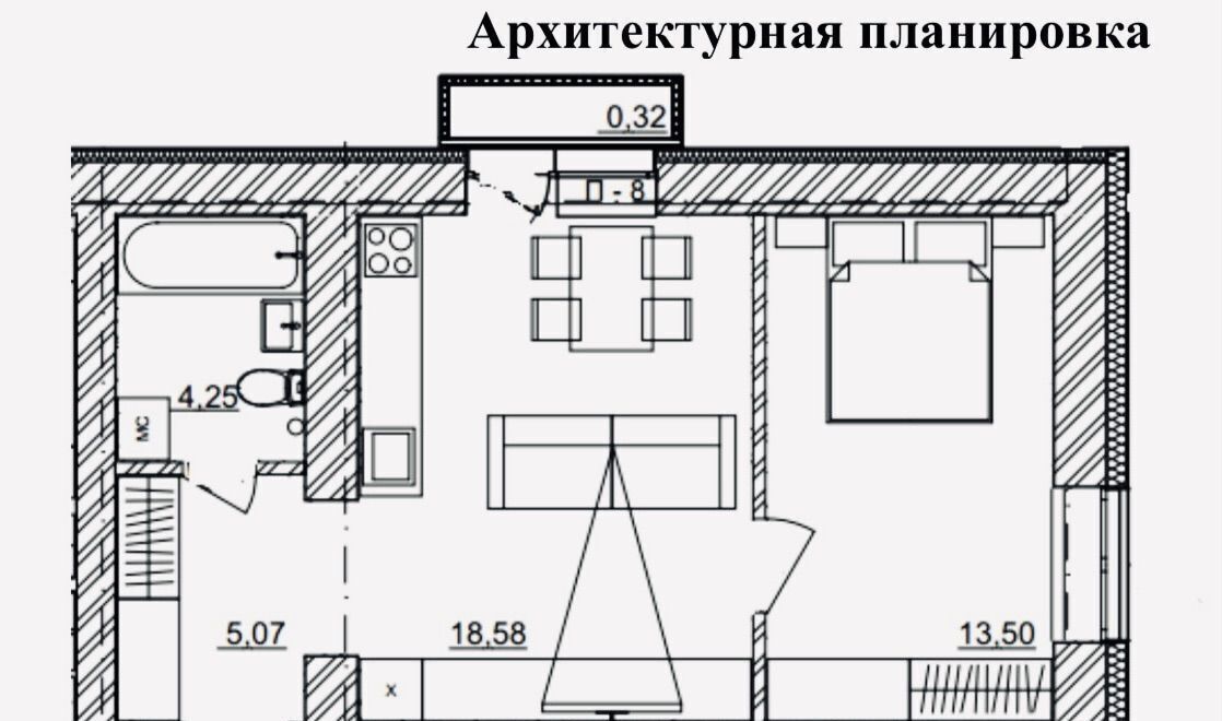 квартира г Уфа р-н Ленинский ул Красина 19/1 ЖК «Красинский» фото 32