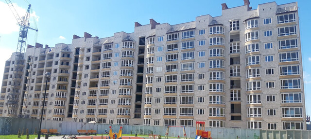 Строящийся жилой дом фото