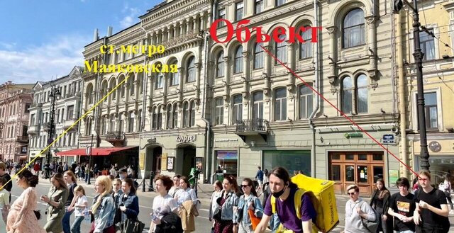 метро Маяковская пр-кт Невский 102 округ Литейный фото