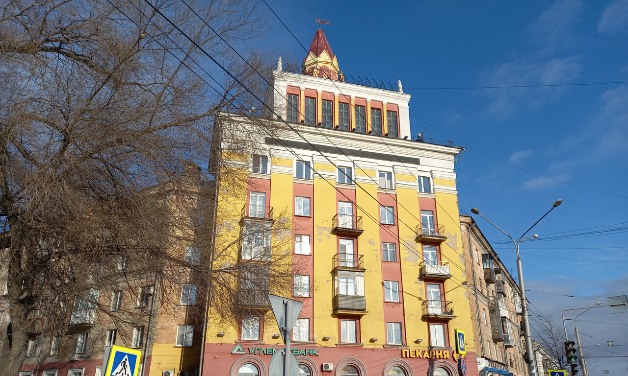 квартира г Новокузнецк р-н Центральный пр-кт Строителей 47/9 Кузбасс фото 23