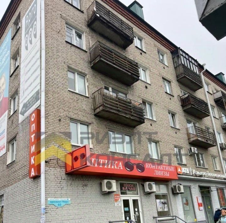 квартира г Омск р-н Советский пр-кт Мира 40 фото 21