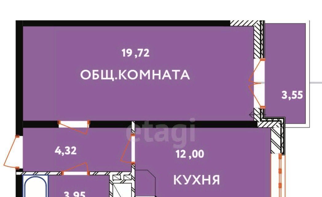 квартира г Махачкала р-н Ленинский ул Времена года 7г фото 2