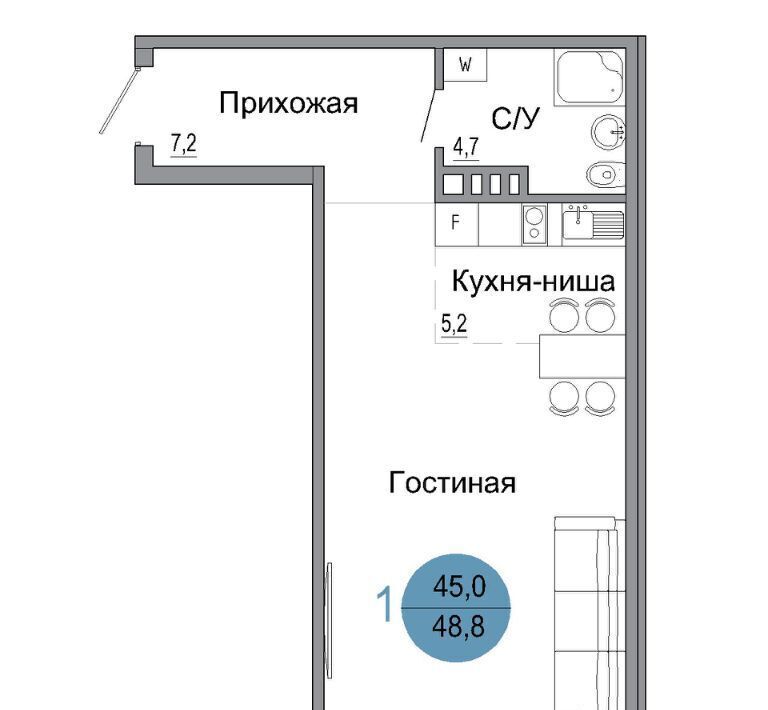квартира г Керчь Белый город жилой комплекс фото 1