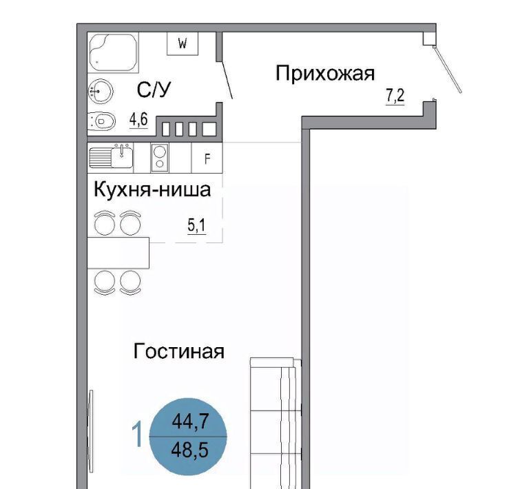 квартира г Керчь Белый город жилой комплекс фото 1
