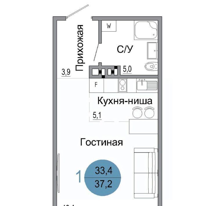 квартира г Керчь Белый город жилой комплекс фото 1