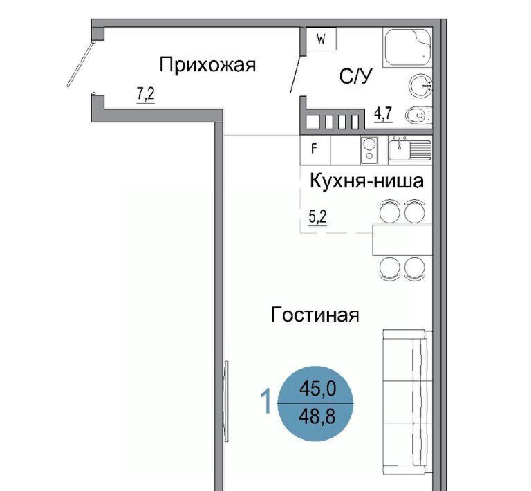 квартира г Керчь Белый город жилой комплекс фото 1