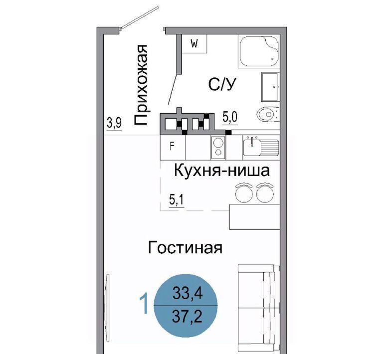 квартира г Керчь Белый город жилой комплекс фото 1