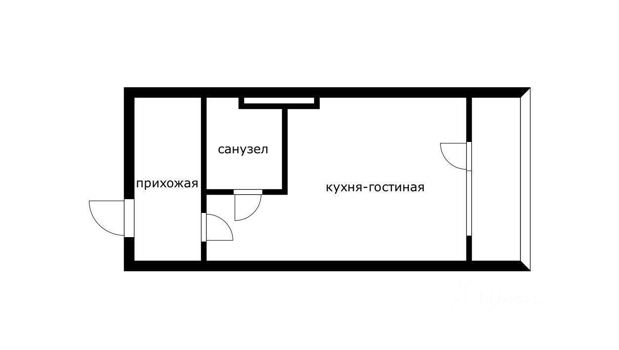 квартира г Краснодар р-н Прикубанский ул им. Сорока А. М. 2 фото 2