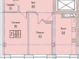 квартира г Нальчик ул Шарданова 52 фото 1