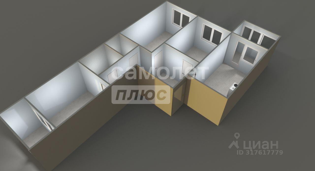 квартира г Москва п Вороновское с Богоявление р-н Троицкий административный округ п ЛМС Центральная улица, 76, Московская область фото 37