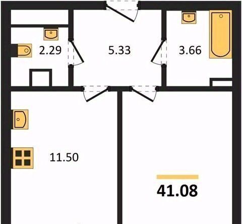 квартира р-н Центральный ул Ломоносова 116б ЖК «‎Городские сады» фото