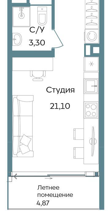квартира г Саки TEMPO курортный кластер Темпо фото 1