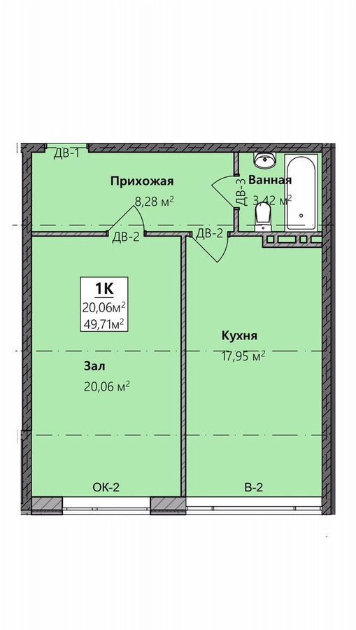 квартира г Махачкала р-н Кировский Благородная ул., 13 фото 8