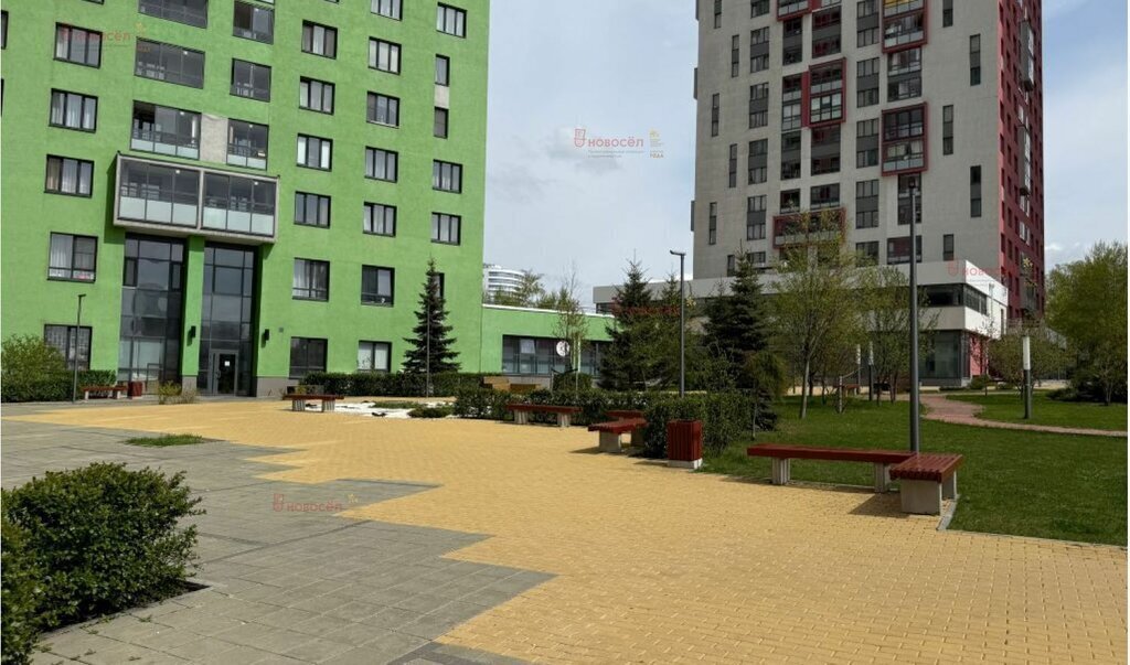 квартира г Екатеринбург р-н Железнодорожный Уральская пер Трамвайный 2к/7 ЖК «Малевич» фото 14
