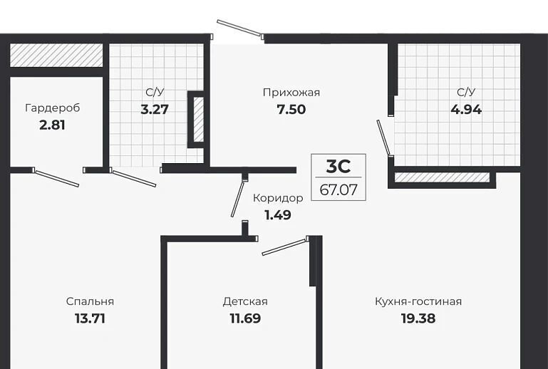 квартира г Новосибирск метро Площадь Гарина-Михайловского р-н Ленинский Лесоперевалка ЖК «Ясный берег» город-парк фото 1