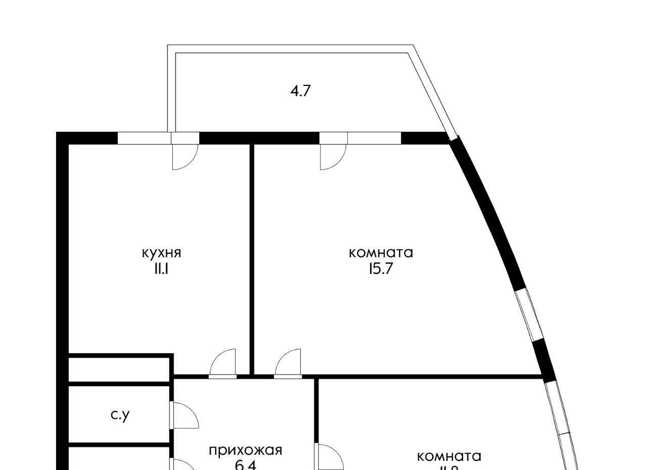 квартира г Краснодар р-н Западный ул Гаражная 87 ЖК «Маршал» фото 14