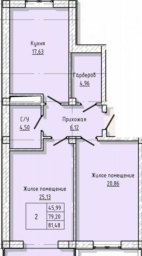 квартира г Нальчик ул Тарчокова 127б фото 33
