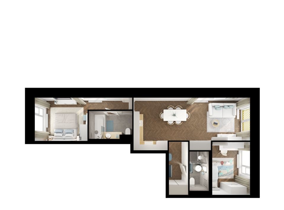 квартира г Улан-Удэ р-н Советский ул Советская 6/2 фото 2