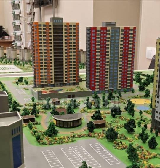 квартира г Кемерово р-н Центральный пр-кт Октябрьский 30б ЖК Панорама фото 3