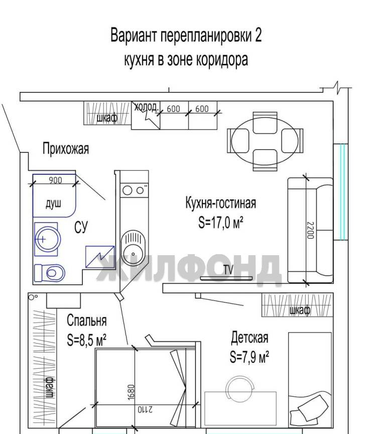 квартира г Кемерово р-н Центральный ул Заречная 9 ЖК Кемерово-Сити 1-я фото 19