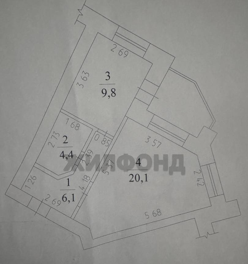 квартира г Кемерово р-н Заводский Южный ул Дружбы 27 м-н фото 21